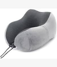 Casey U Shaped Large Travel Neck Pillow Grey