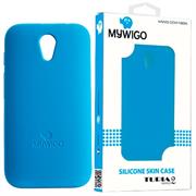 MyWiGo CO4192A Silicon blue bumper for MyWigo Turia 2