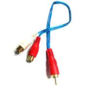 Geeko RCA Y Splitter Audio
