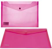 Marlin A4 Pink Carry Folder with Stud