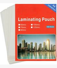 Brainware A4 160mic 100 Sheets Laminating Pouch