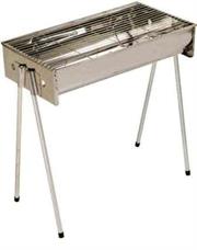 Metalix 402 Large Stainless Steel Braai stand Retail Box No