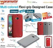 Promate Akton M8 Flexi Grip Multi Colored Case